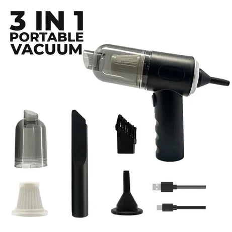 imported Cordless 3-in-1 Rechargeable Vacuum Cl eaner and Blower - Cleans up every corner of your Home and Car